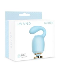 Le Wand Glider Weighted Silicone Attachment - Blue