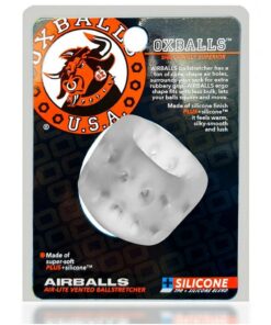 Airballs Air-Lite Silicone Ballstretcher - Clear Ice