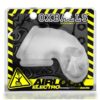Airlock Electro Air-Lite Vented Silicone Chastity - Clear Ice