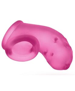 Airlock Air-Lite Vented Silicone Chastity - Pink Ice