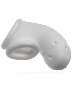 Airlock Air-Lite Vented Silicone Chastity - White Ice