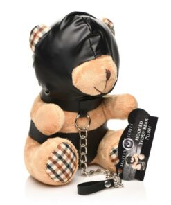 Master Series Hooded Plush Teddy Bear - Tan