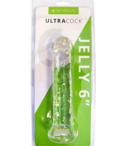 ME YOU US Ultracock Jelly Dong 6in - Clear