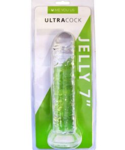 ME YOU US Ultracock Jelly Dong 7in - Clear