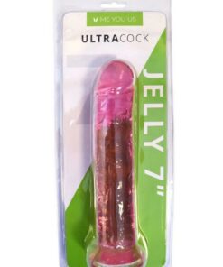 ME YOU US Ultracock Jelly Dong 7in - Pink