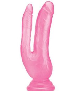 ME YOU US Ultracock Jelly Double Penetrator 8in - Pink