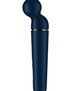 Satisfyer Planet Wand-er Rechargeable Silicone Body Massager - Blue
