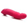 Gossip Blasters 10X Rechargeable Silicone Thrusting Vibrator - Magenta