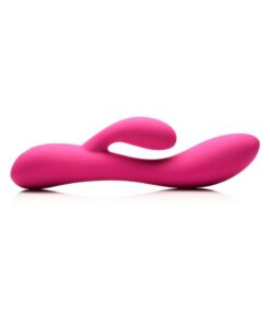 Bang! 10X Flexible Rechargeable Silicone Rabbit - Pink