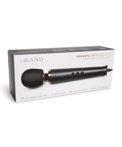 Le Wand Powerful Petite Plug-In Massager - Black