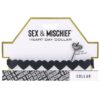 Sex and Mischief Heart Day Collar - Black