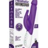 Rabbit Essentials Rechargeable Silicone Realistic Rabbit - Purple