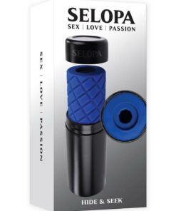 Selopa Hide and Seek Stroker - Blue/Black