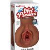 PDX Extreme Wet Pussies Juicy Snatch Self Lubricating Stroker - Chocolate