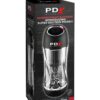 PDX Elite ViewTube Pro Rechargeable Stroker - Clear/Black