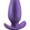 Anal Adventures Matrix Exceisor Plug Rechargeable Silicone Anal Plug - Astro Violet