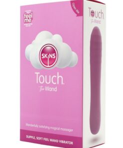 Skins Touch The Wand Rechargeable Silicone Vibrator - Pink