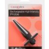 Anal Toys Rechargeable Silicone High Intense Probe - Black