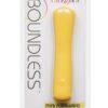 Boundless Mini FlexWand Bendable Rechargeable Silicone Massager - Yellow