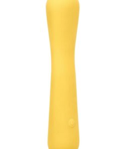 Boundless Mini FlexWand Bendable Rechargeable Silicone Massager - Yellow