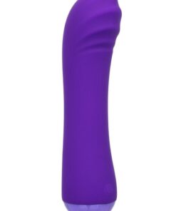 Thicc Chubby Buddy Rechargeable Silicone G-Spot Vibrator - Purple