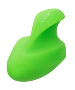 Neon Vibes The Ecstasy Vibe Rechargeable Silicone Vibrator - Green