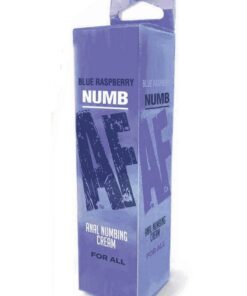 Numb AF Anal Numbing Flavored Cream 1.5oz - Blue Raspberry