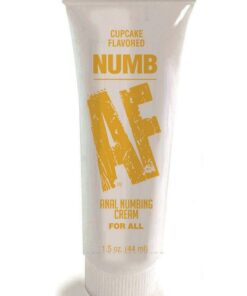 Numb AF Anal Numbing Flavored Cream 1.5oz - Cupcake