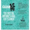 Clean AF Sex Toy Cleaning Spray 4oz - Tea Tree
