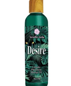 Desire Pheromone Massage Oil 4oz - Lavender