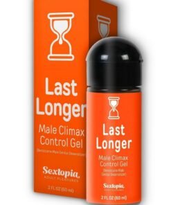 Last Longer Male Climax Control Gel 2oz Bottle