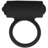In a Bag Silicone Vibrating C-Ring - Black