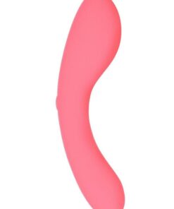 Swan Mini Swan Wand Rechargeable Silicone Glow in the Dark Massager - Pink
