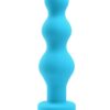 Gender X Plugged Up Rechargeable Silicone Anal Beads - Blue