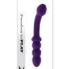 Playboy The Seeker Rechargeable Silicone Dual Vibrator - Purple