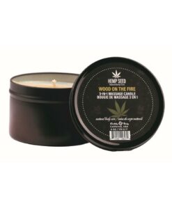 Hemp Seed 3-in-1 Holiday Candle Wood On The Fire 6oz / 170g