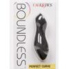 Boundless Perfect Curve Rechargeable Silicone Vibrator - Black