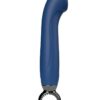 PrimO G-Spot Rechargeable Silicone Vibrator - Navy