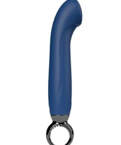 PrimO G-Spot Rechargeable Silicone Vibrator - Navy