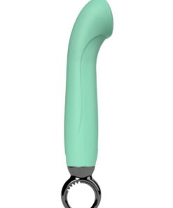 PrimO G-Spot Rechargeable Silicone Vibrator - Teal