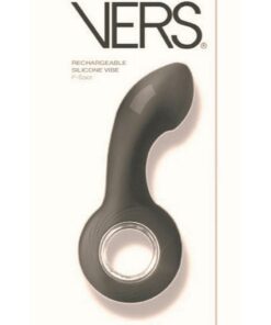 Vers P-Spot Rechargeable Silicone Prostate Stimulator - Black