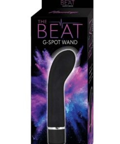 The Beat G-Spot Rechargeable Silicone Wand - Black