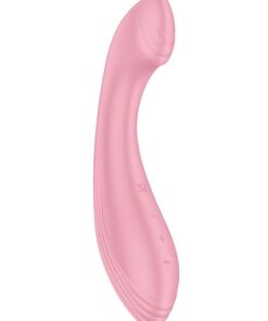 Satisfyer G-Force Rechargeable Silicone Vibrator - Pink