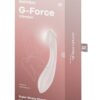 Satisfyer G-Force Rechargeable Silicone Vibrator - Beige