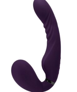 Share The Love Rechargeable Silicone Dual Vibrator - Purple