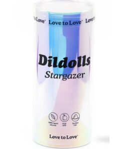 Love to Love Dildolls Stargazer Silicone Dildo - Rainbow