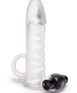 Size Up Clear View Vibrating Penis Extender 2in